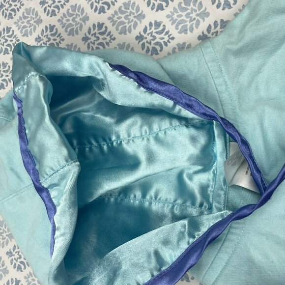 3/$15 Adidas Blue And Purple Ruffled Hooded Sweater Baby - Picture 4 of 9